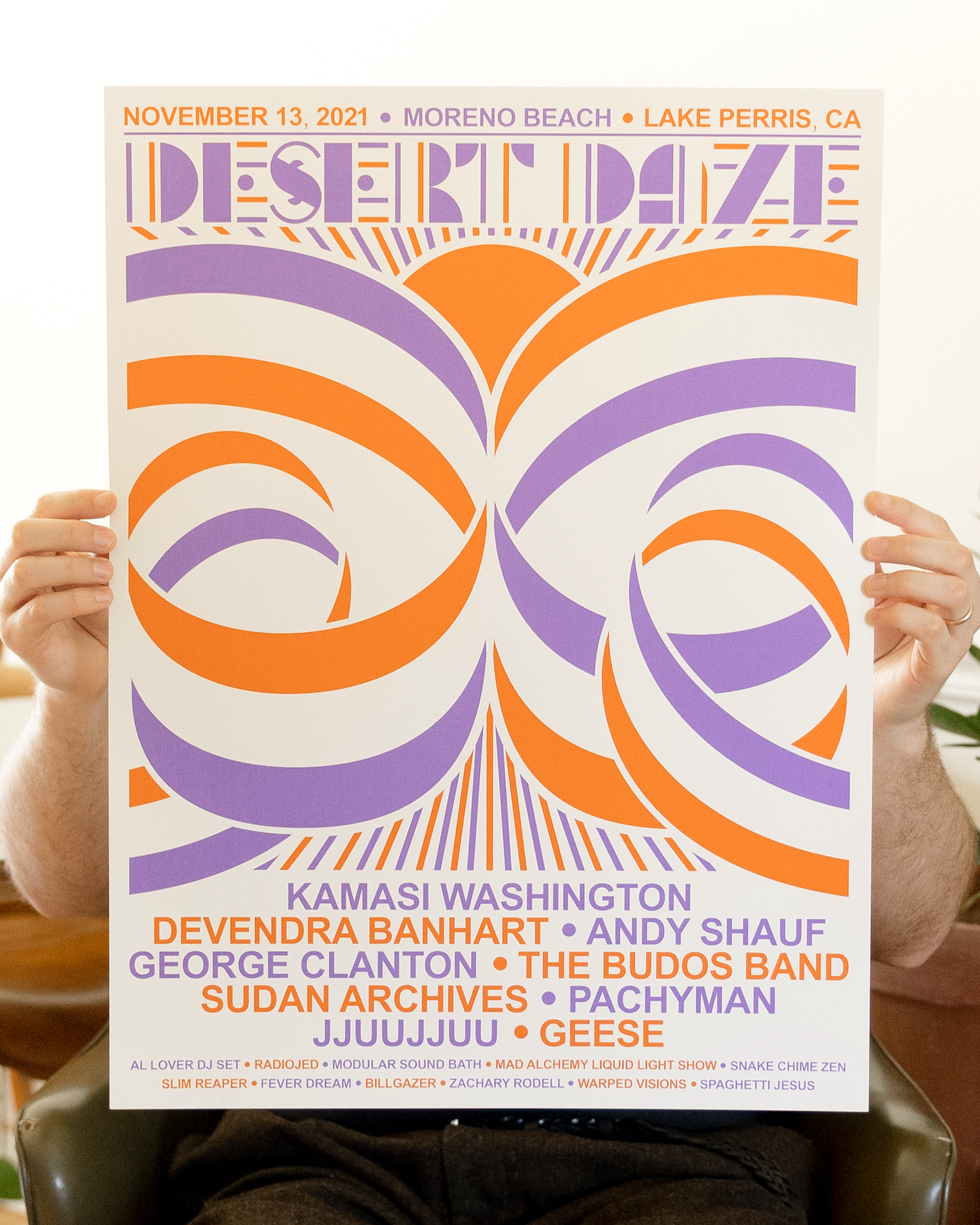 Desert Daze Music Festival, Weekend 2, Print — Aaron Lowell Denton